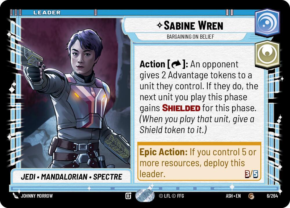 Sabine Wren - Bargaining on Belief [Ashes of the Empire] 6/264