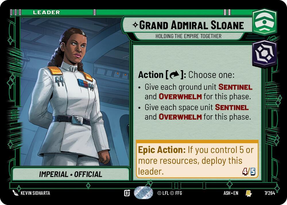 Grand Admiral Sloane - Holding the Empire Together [Ashes of the Empire] 7/264