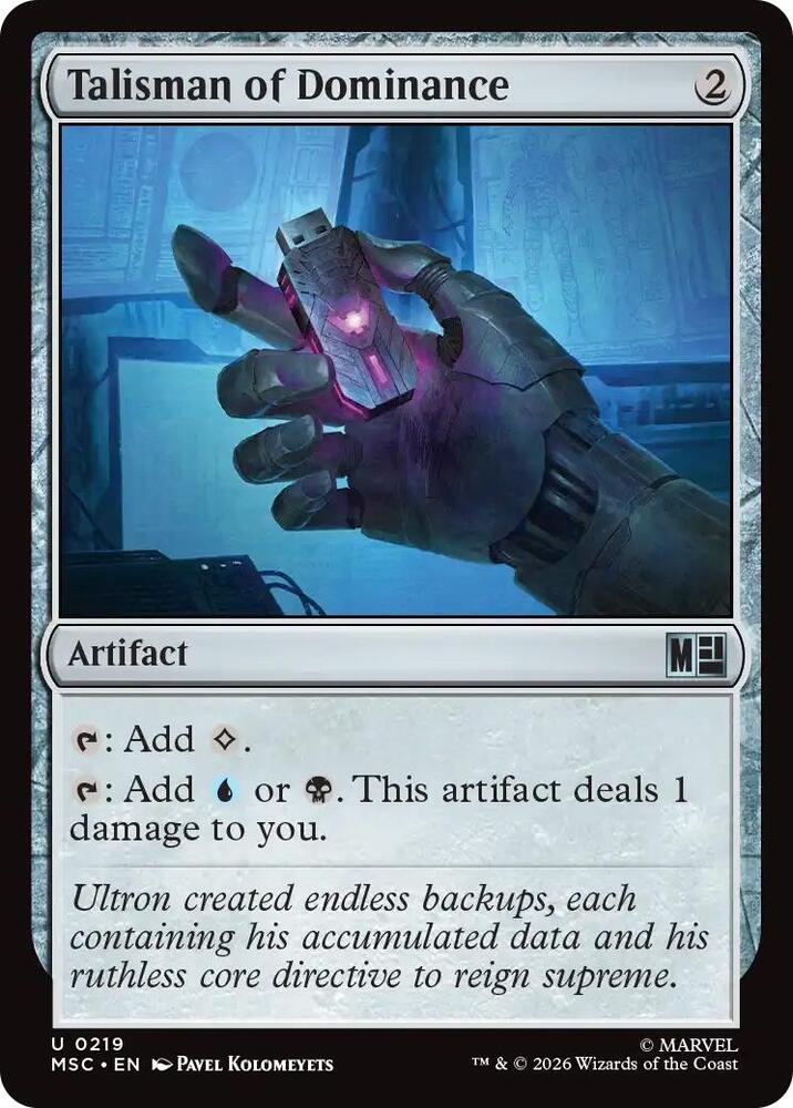 Talisman of Dominance [Commander: Marvel Super Heroes] 219