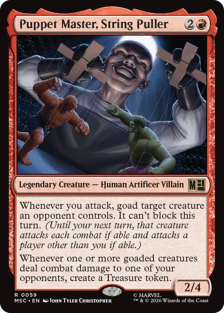Puppet Master, String Puller [Commander: Marvel Super Heroes] 59