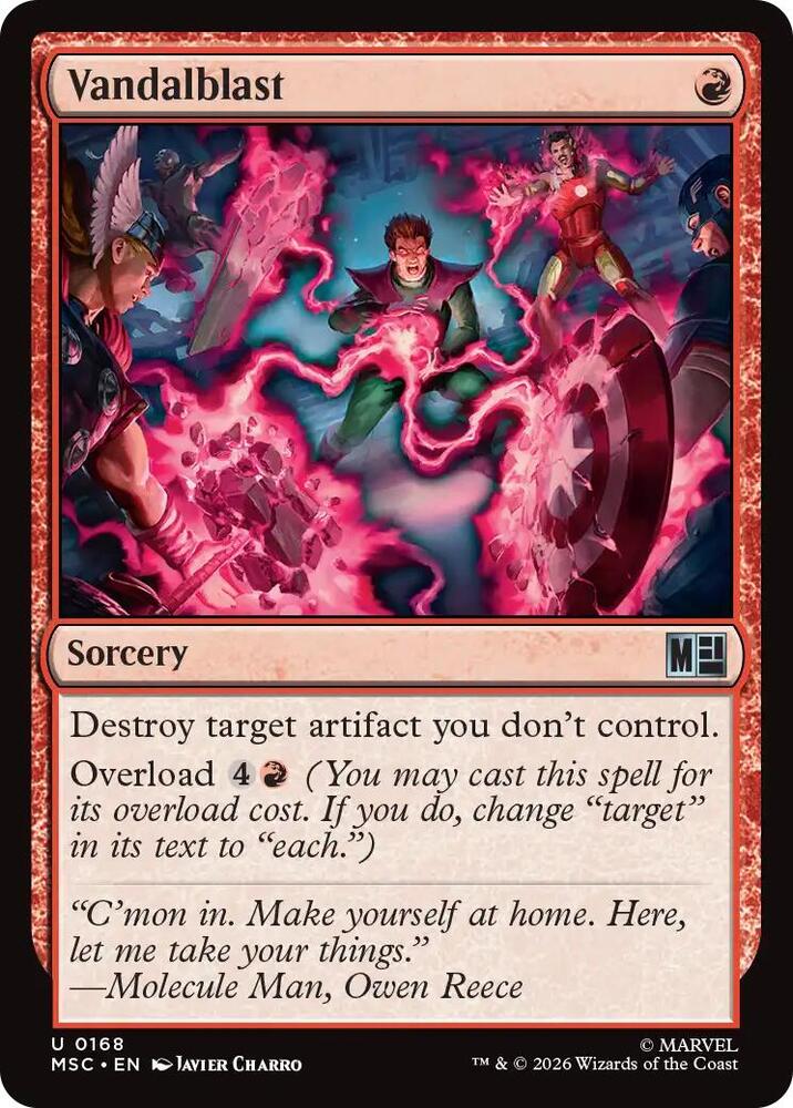 Vandalblast [Commander: Marvel Super Heroes] 168