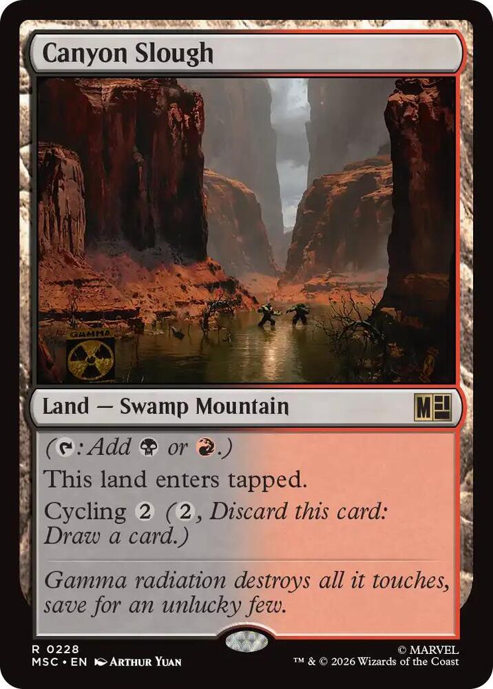 Canyon Slough [Commander: Marvel Super Heroes] 228