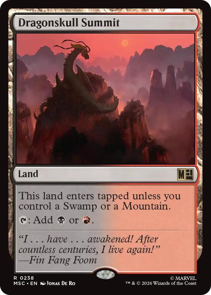 Dragonskull Summit [Commander: Marvel Super Heroes] 238