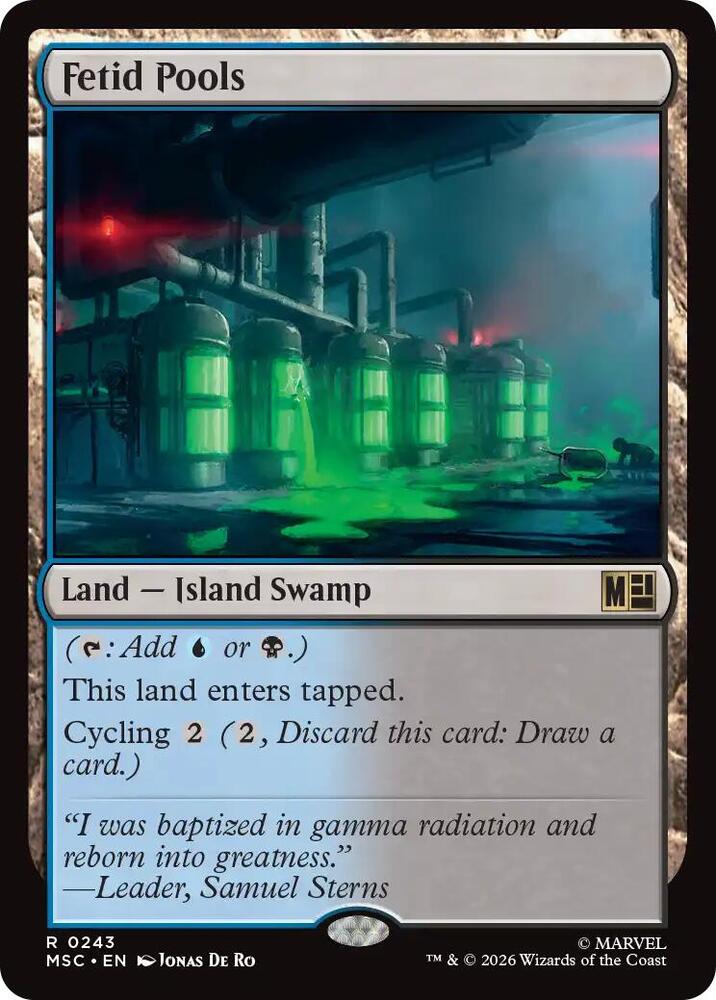 Fetid Pools [Commander: Marvel Super Heroes] 243