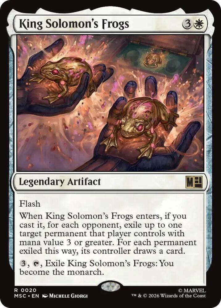 King Solomon's Frogs [Commander: Marvel Super Heroes] 20