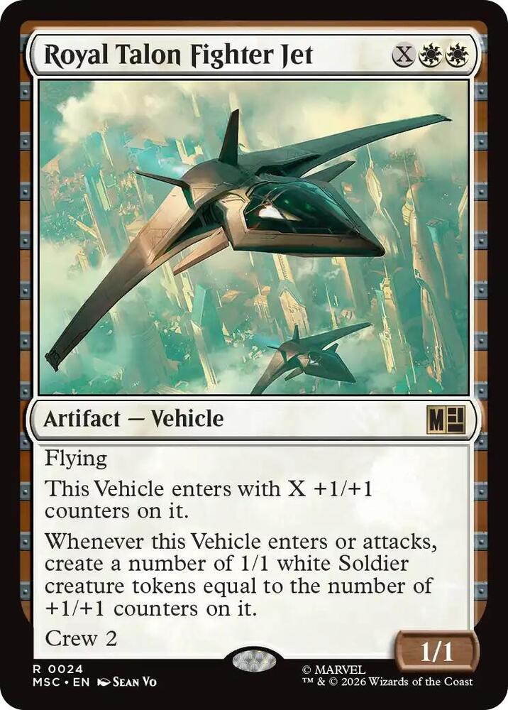Royal Talon Fighter Jet [Commander: Marvel Super Heroes] 24