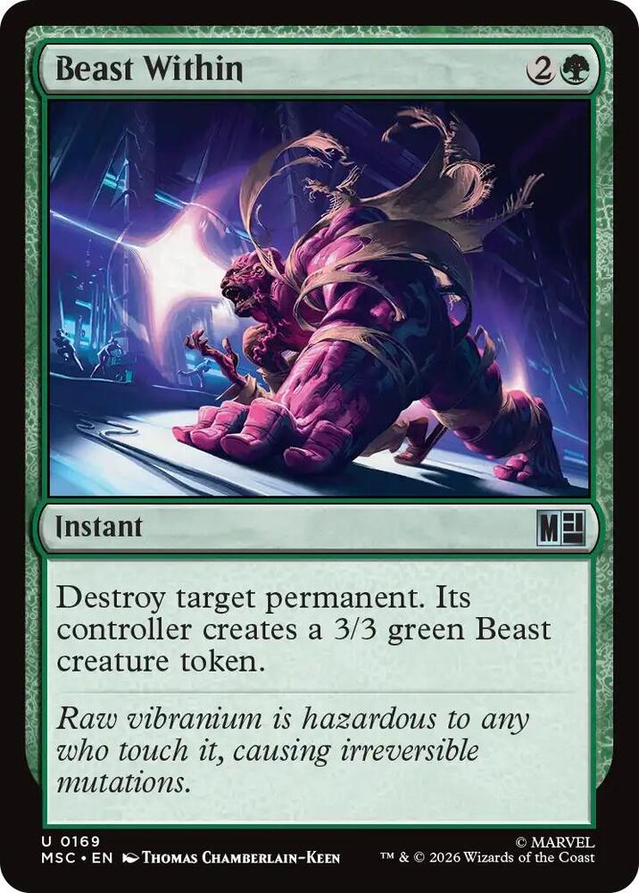 Beast Within [Commander: Marvel Super Heroes] 169