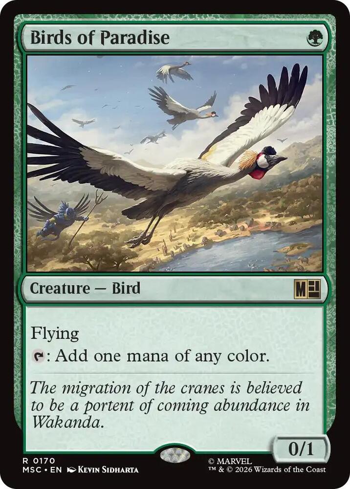 Birds of Paradise [Commander: Marvel Super Heroes] 170
