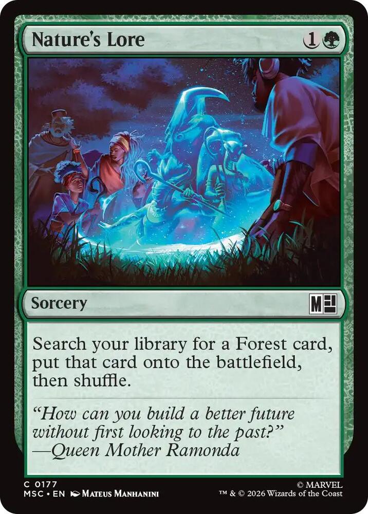 Nature's Lore [Commander: Marvel Super Heroes] 177