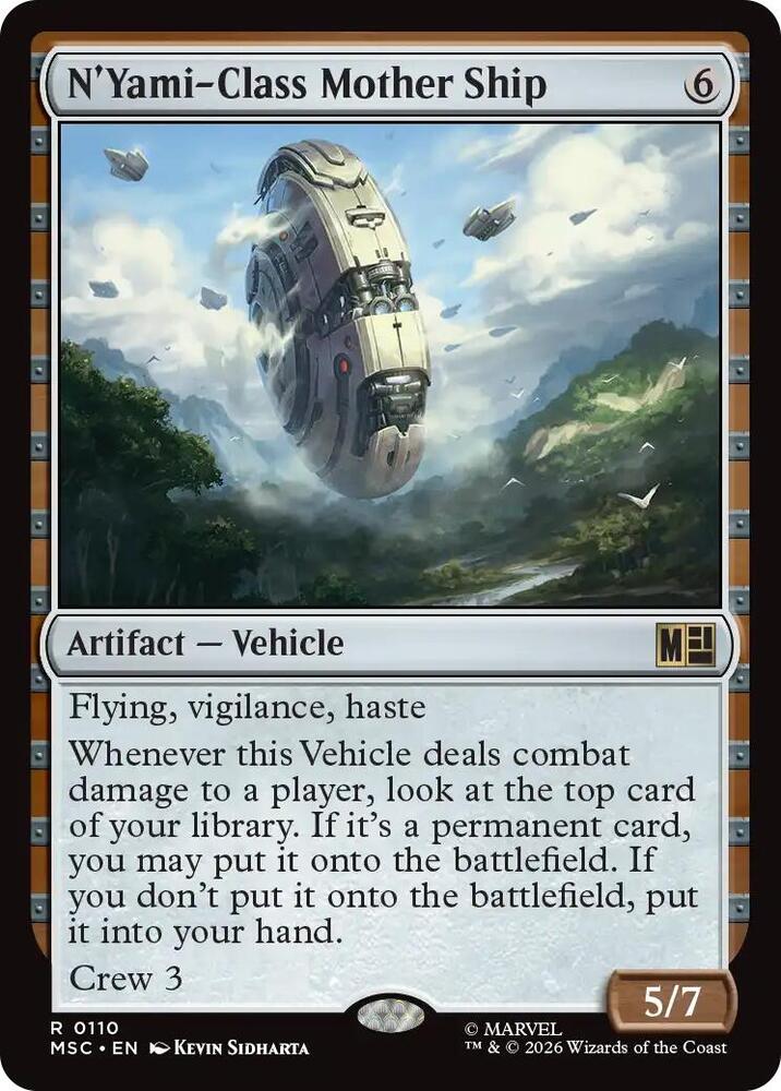 N'Yami-Class Mother Ship [Commander: Marvel Super Heroes] 110
