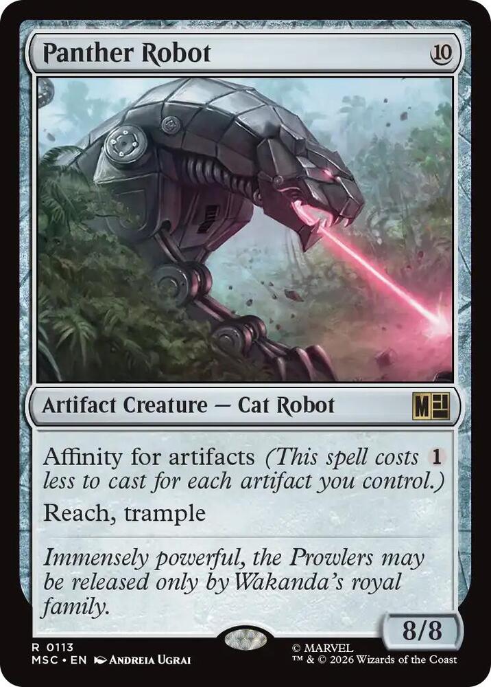 Panther Robot [Commander: Marvel Super Heroes] 113