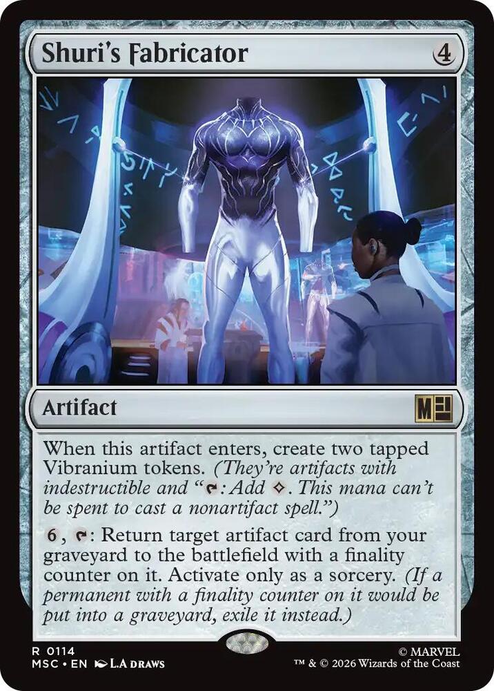 Shuri's Fabricator [Commander: Marvel Super Heroes] 114