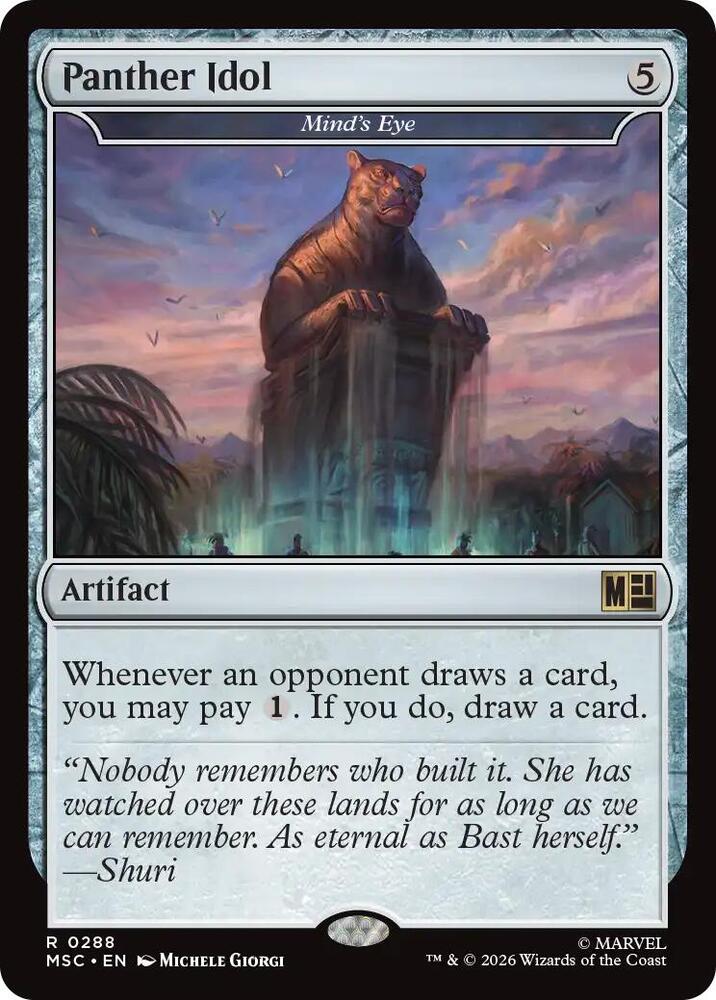 Panther Idol - Mind's Eye [Commander: Marvel Super Heroes] 288