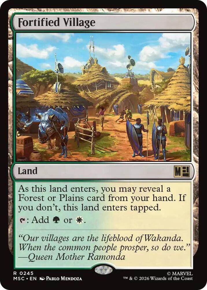 Fortified Village [Commander: Marvel Super Heroes] 245