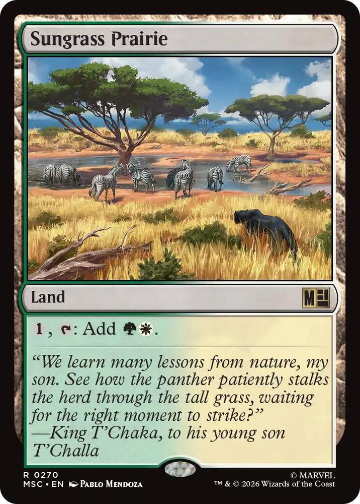 Sungrass Prairie [Commander: Marvel Super Heroes] 270