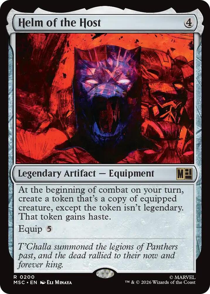 Helm of the Host (Surge Foil) [Commander: Marvel Super Heroes] 200
