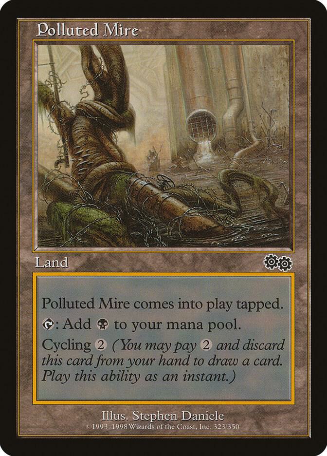 Polluted Mire [Urza's Saga] 323