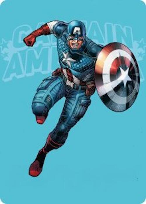 Captain America, Super-Soldier Art Card [Art Series: Marvel Super Heroes] 21