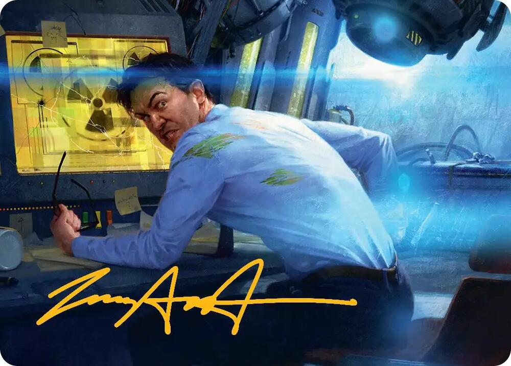 Bruce Banner Art Card (Gold-Stamped Signature) [Art Series: Marvel Super Heroes] 4