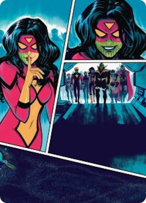Secret Invasion Art Card [Art Series: Marvel Super Heroes] 18