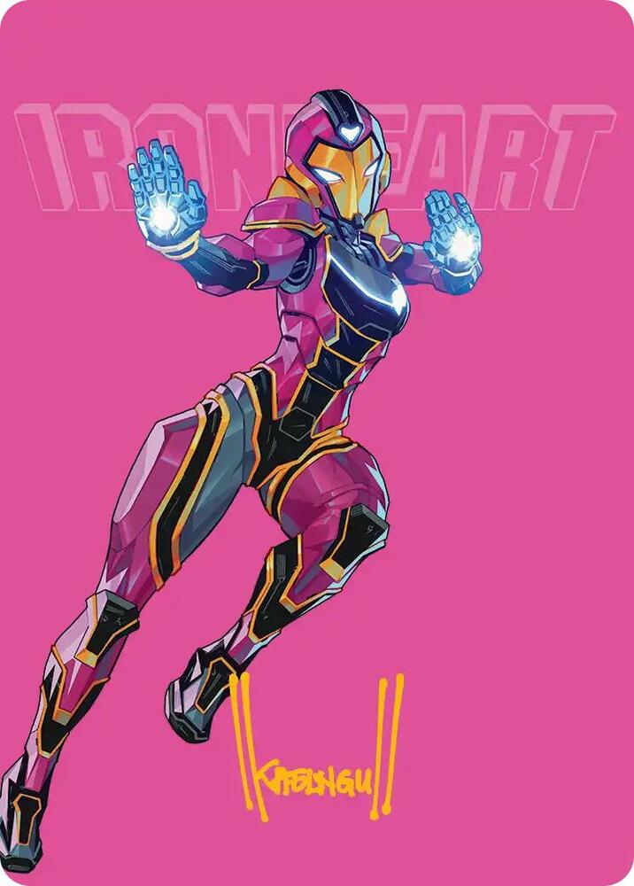 Ironheart, Clever Champion Art Card (Gold-Stamped Signature) [Art Series: Marvel Super Heroes] 23
