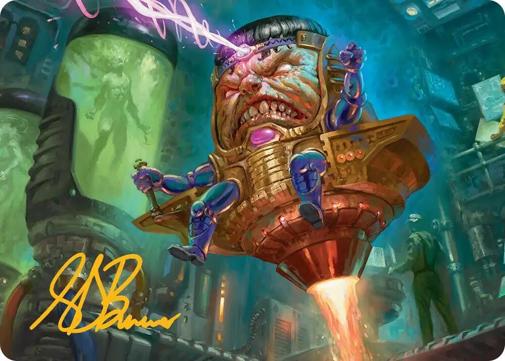 M.O.D.O.K. Art Card (Gold-Stamped Signature) [Art Series: Marvel Super Heroes] 9