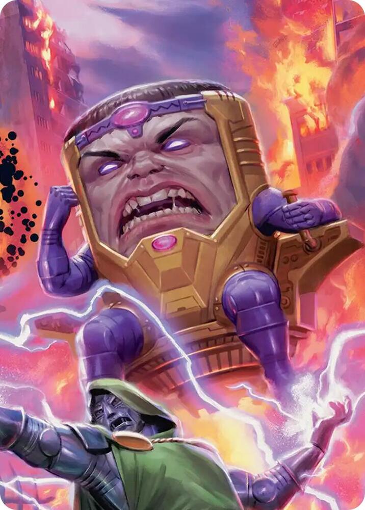 M.O.D.O.K., Evil Intellect Art Card [Art Series: Marvel Super Heroes] 9
