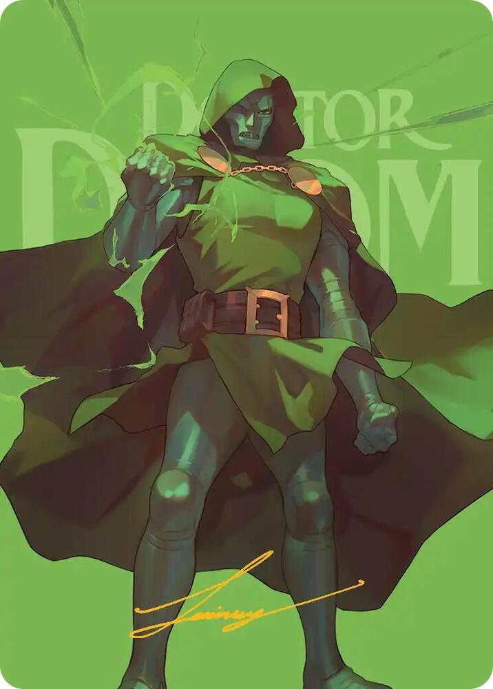 Doctor Doom Art Card (Gold-Stamped Signature) [Art Series: Marvel Super Heroes] 24