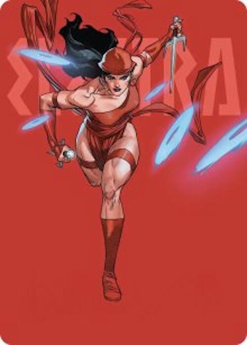 Elektra, Daughter of the Hand [Art Series: Marvel Super Heroes] 25