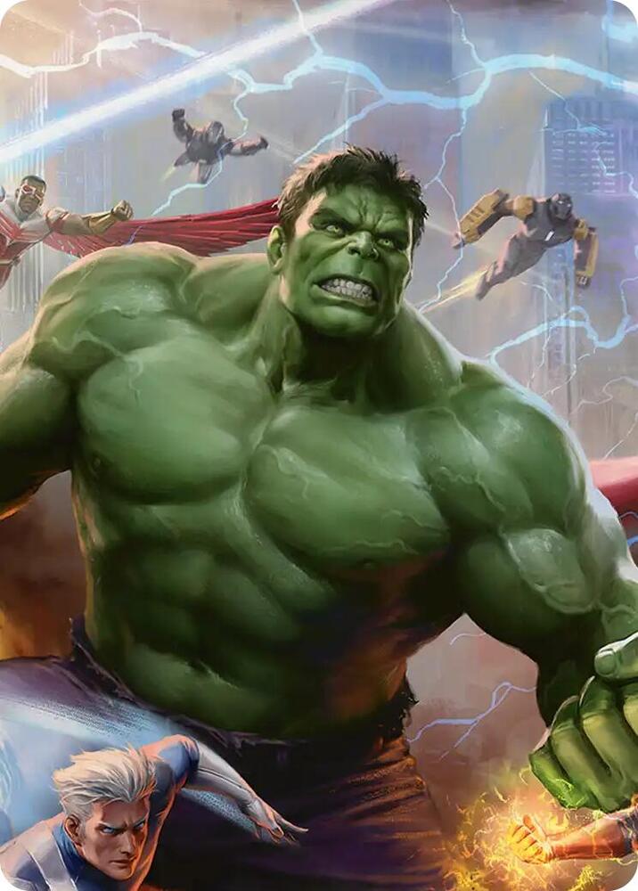Hulk, Always Angry Art Card [Art Series: Marvel Super Heroes] 2