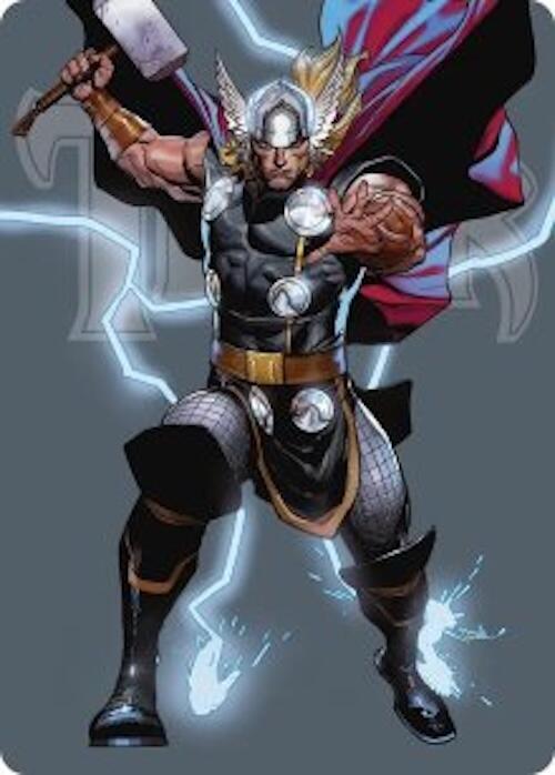 Thor, God of Thunder Art Card [Art Series: Marvel Super Heroes] 26