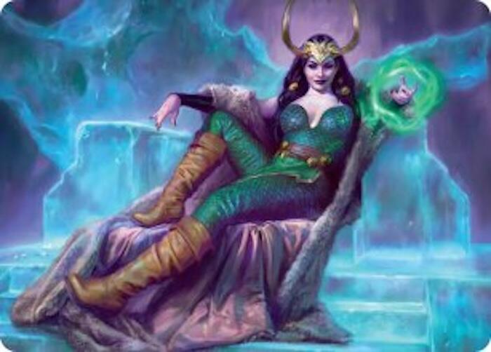 Lady Loki, Agent of Chaos Art Card [Art Series: Marvel Super Heroes] 33