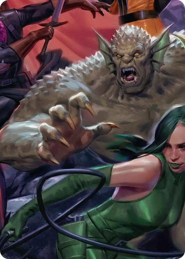 Abomination, Irradiated Brute Art Card [Art Series: Marvel Super Heroes] 11