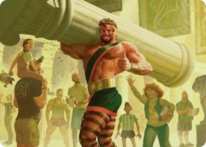 Hercules, Prince of Power Art Card [Art Series: Marvel Super Heroes] 13