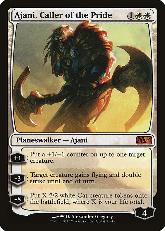 Ajani, Caller of the Pride [Magic 2014 (M14)] 1