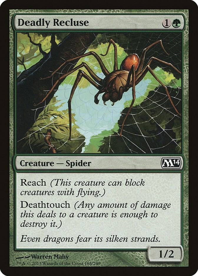 Deadly Recluse [Magic 2014 (M14)] 168