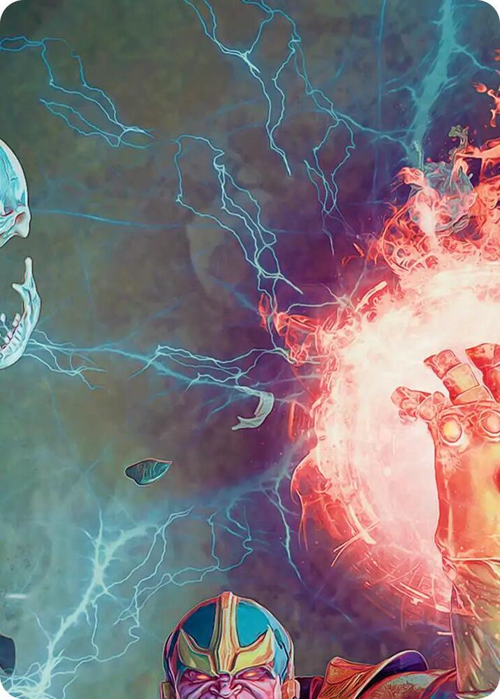 Thanos, the Mad Titan Art Card (2/9) [Art Series: Marvel Super Heroes] 2