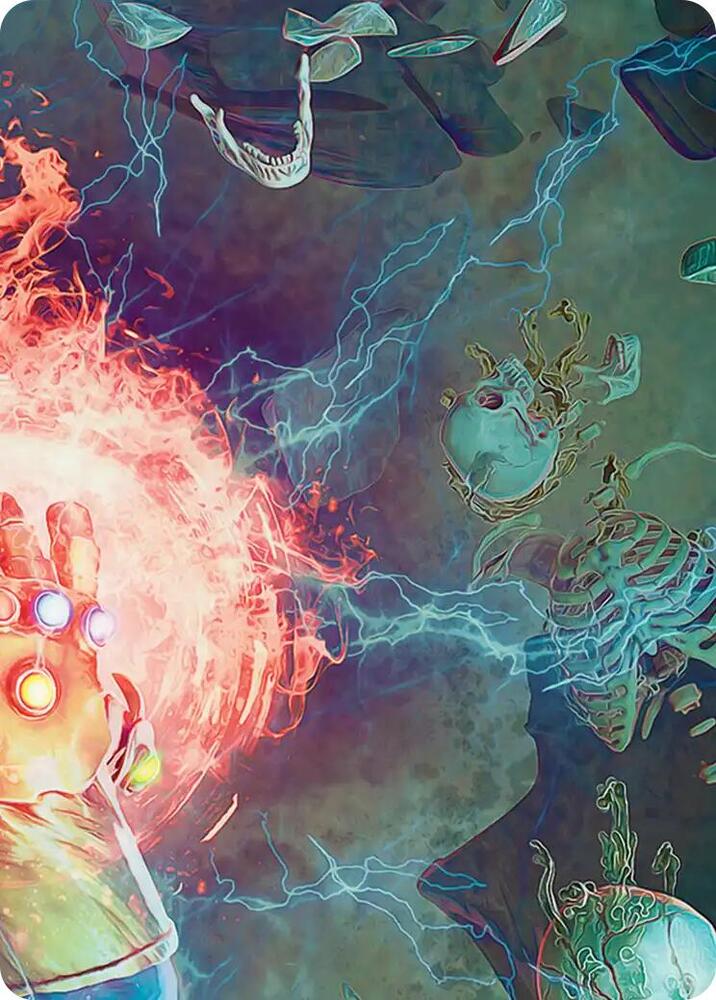 Thanos, the Mad Titan Art Card (3/9) [Art Series: Marvel Super Heroes] 3