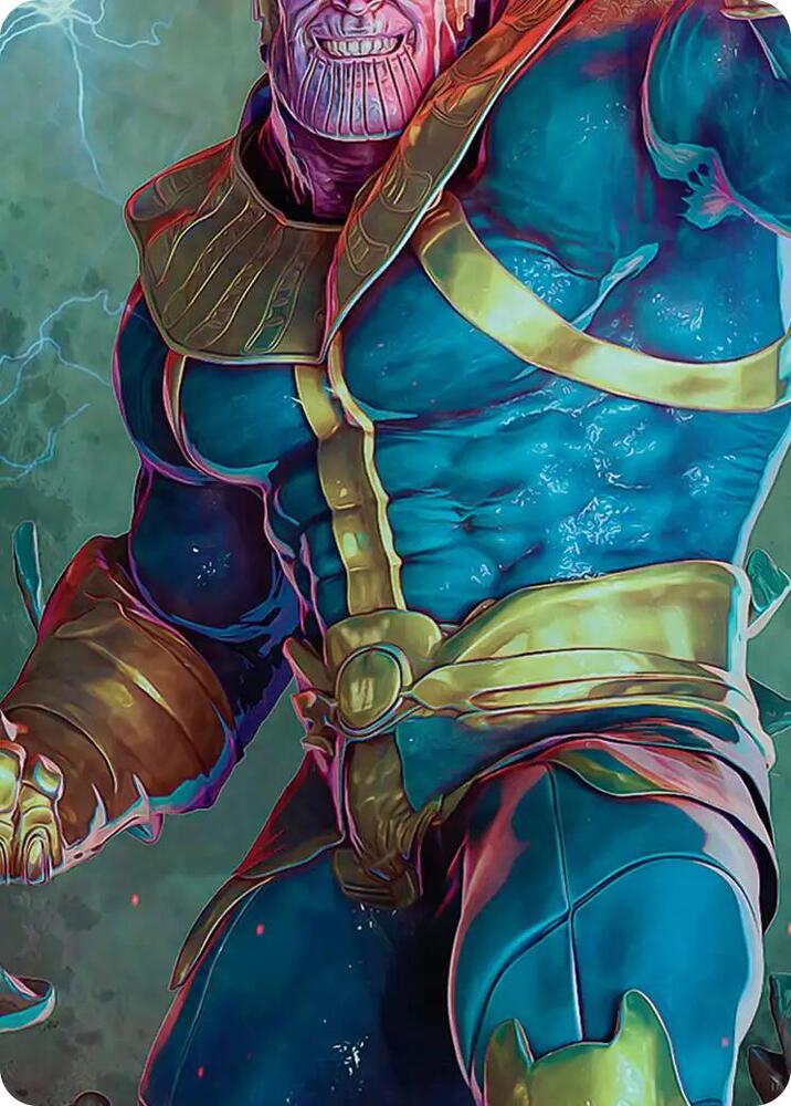 Thanos, the Mad Titan Art Card (5/9) [Art Series: Marvel Super Heroes] 5