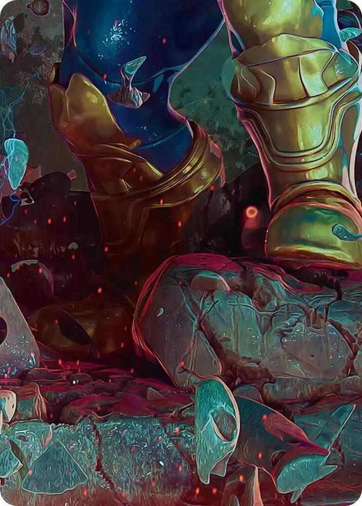 Thanos, the Mad Titan Art Card (8/9) [Art Series: Marvel Super Heroes] 8