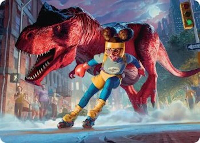 Moon Girl and Devil Dinosaur Art Card [Art Series: Marvel Super Heroes] 14