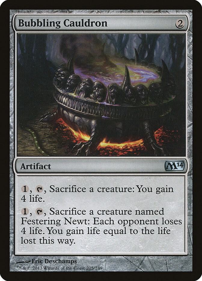 Bubbling Cauldron [Magic 2014 (M14)] 205