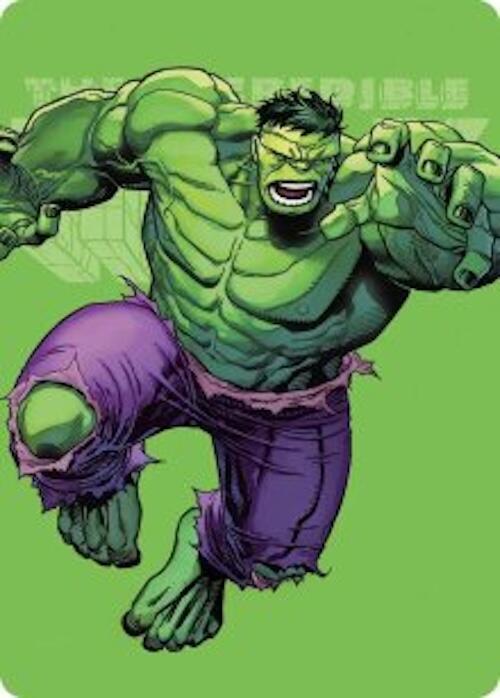 The Incredible Hulk Art Card [Art Series: Marvel Super Heroes] 28