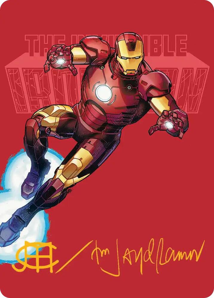 The Invincible Iron Man Art Card (Gold-Stamped Signature) [Art Series: Marvel Super Heroes] 29