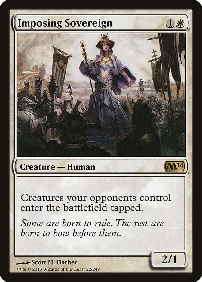 Imposing Sovereign [Magic 2014 (M14)] 22