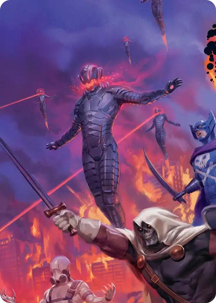 Ultron, Machine Overlord Art Card [Art Series: Marvel Super Heroes] 7