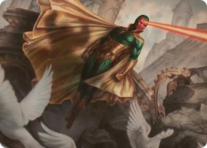 The Vision Art Card [Art Series: Marvel Super Heroes] 15