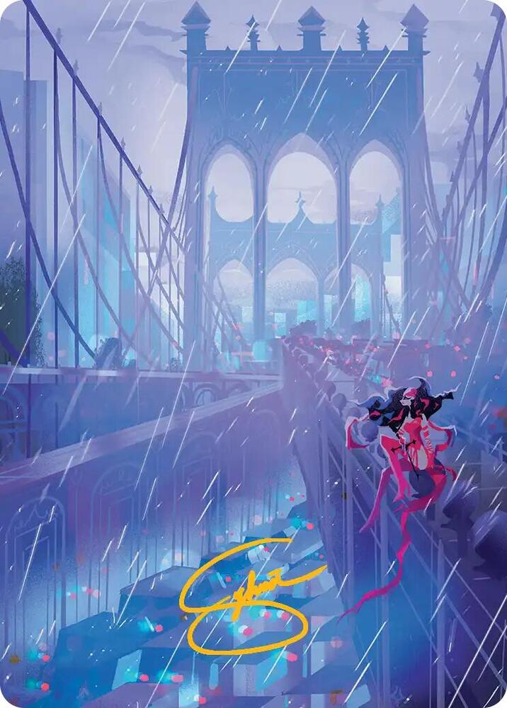 Swamp Art Card (Gold-Stamped Signature) [Art Series: Marvel Super Heroes] 16