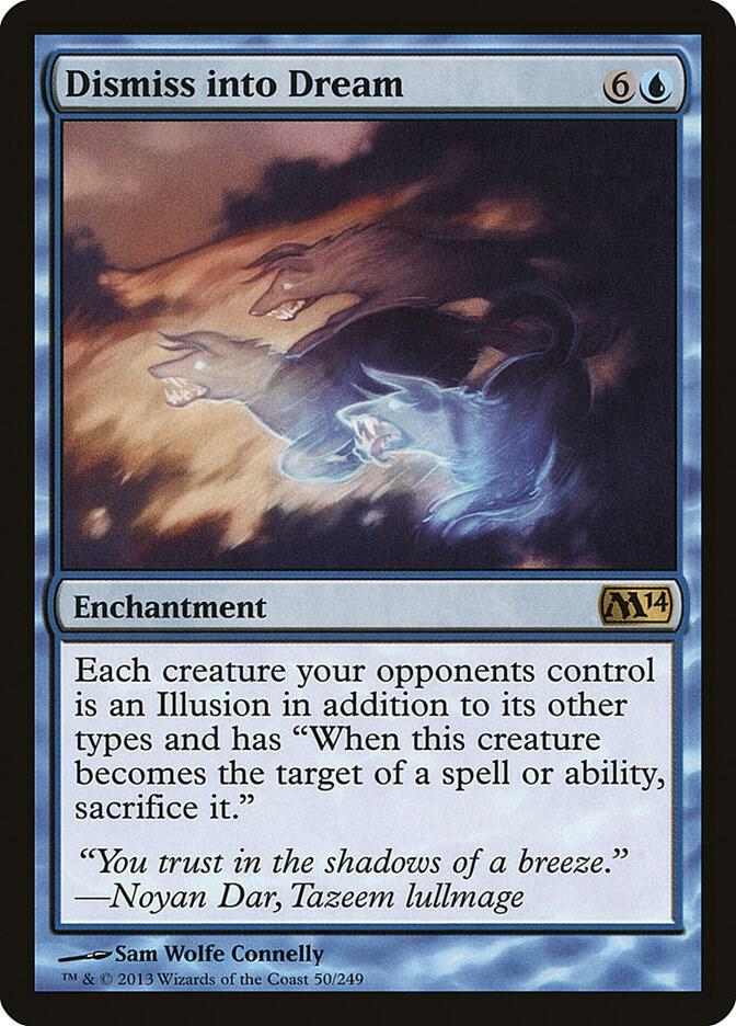 Dismiss into Dream [Magic 2014 (M14)] 50