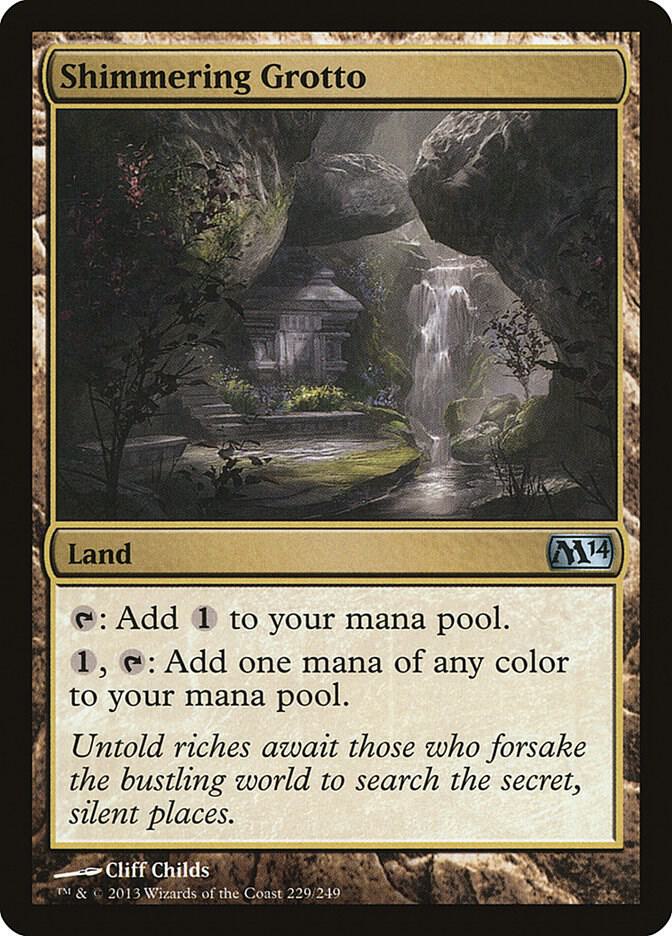 Shimmering Grotto [Magic 2014 (M14)] 229